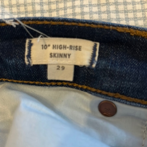 Madewell 10” High-Rise Skinny - Picture 5 of 6